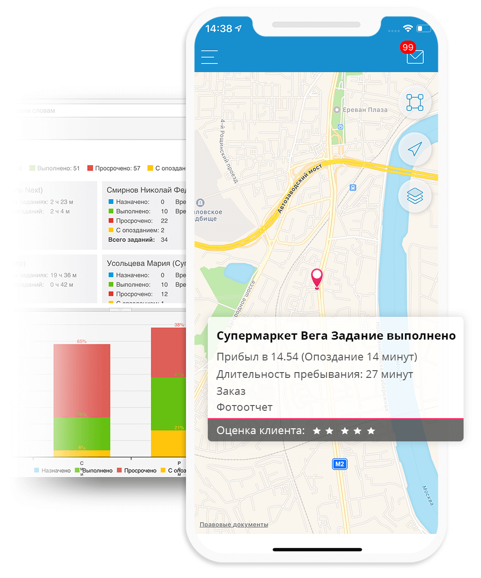 Программа для GPS-контроля