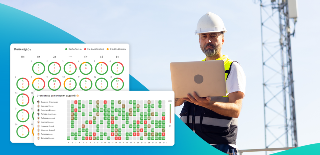 Контроль работы внештатных исполнителей